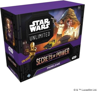 Star Wars: Unlimited - Secrets of Power Prerelease Box  - ENGLISCH NEU OVP