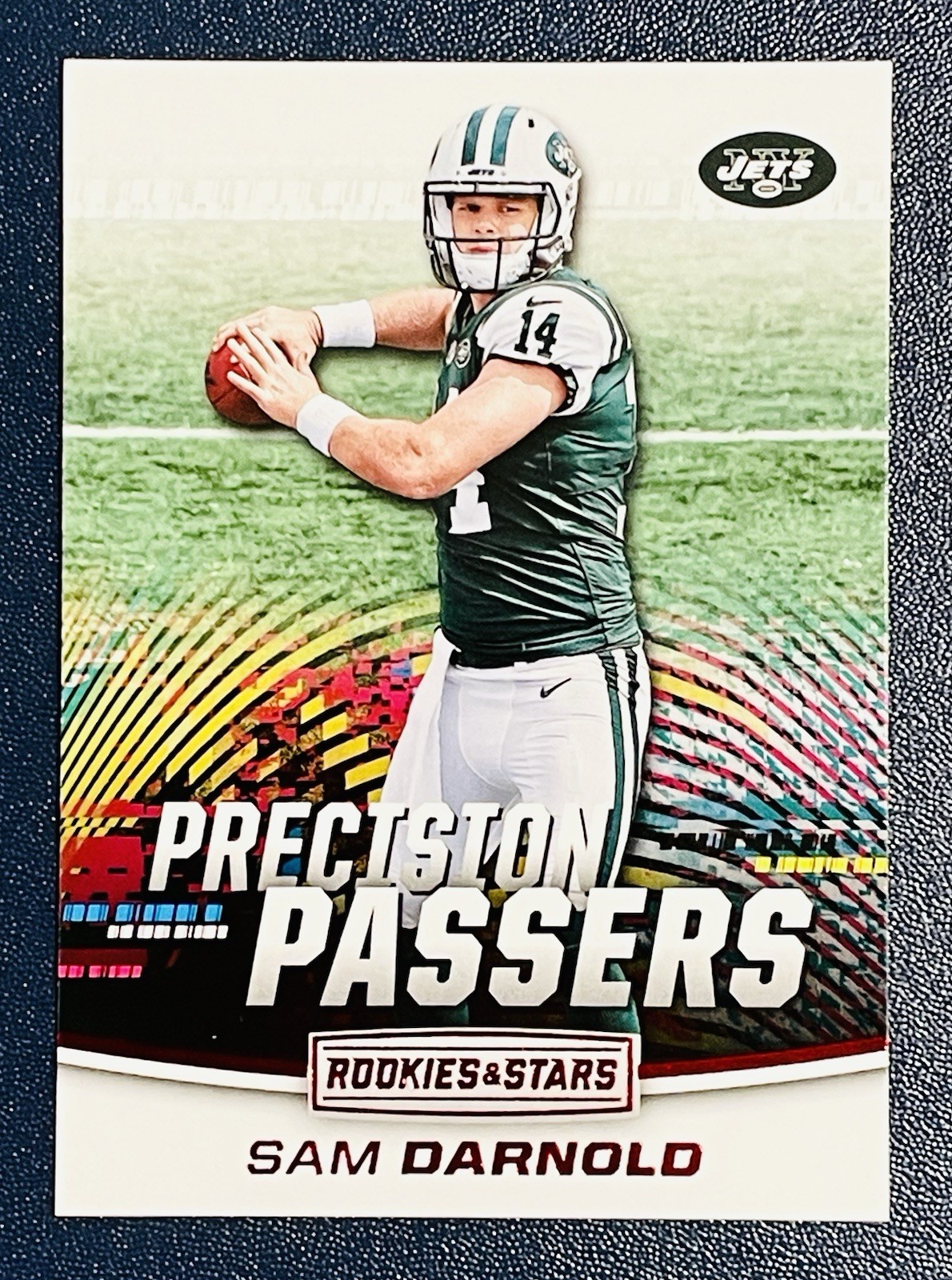 2018 Panini Rookies & Stars - Precision Passers Sam Darnold #PP-18 (RC)