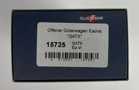 Tillig 15725 Tt Offener GüTerwagen Eaons Ep. Vi Gatx