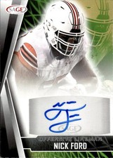 2022 SAGE #A-NF Nick Ford Autographs Black
