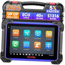  OBD2 Scanner, 2025 Automotive Diagnostic Tool with $1316 Accessory Tools, Up 