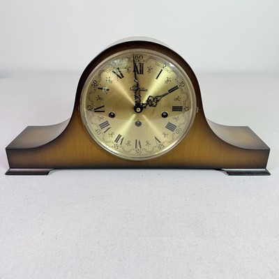 Vintage Bulova Tradition Mantel Clock 340-020 West Germany Westminster Working
