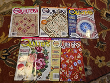 Lot Of 5 Quilters Newsletter Magazines 2012