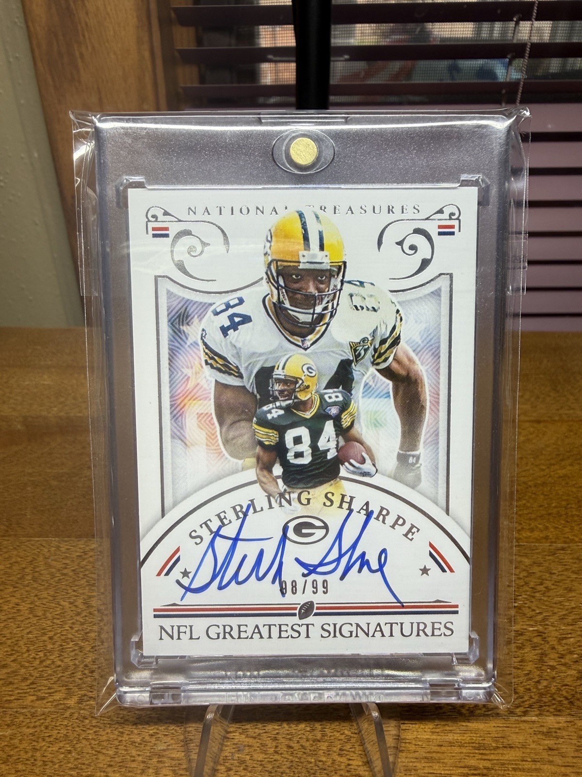 2025 Panini National Treasures - Sterling Sharpe On Card Auto  /99