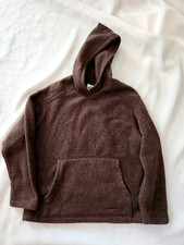 Patagonia Kids Pullover with Pockets Hood Brown Size Medium 10