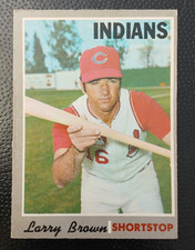 1970 - O-PEE-CHEE - OPC - BASEBALL CARD - LARRY BROWN - # 391 (A03)