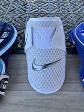 NIKE Diamond Batters Elbow Guard Adult One Size White Gray Baseball