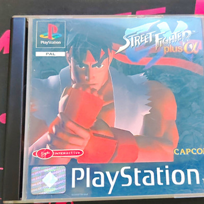 Capcom Street Fighter Plus Alpha (PAL) Sony PlayStation 1 Kampfspiel Serie