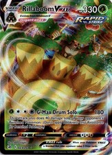 Rillaboom VMAX Ultra Rare SWSH08: Fusion Strike 023/264 NM