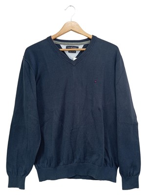Casa Moda Pullover Herren M Blau Baumwolle