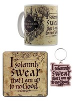 Gadget - Harry Potter: Pyramid - Marauders Map - Gift Set (Gift Set Mug, Coaster
