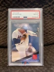 1993 Leaf Nolan Ryan #115 Error Card No Foil No Name On Front Rangers PSA 8