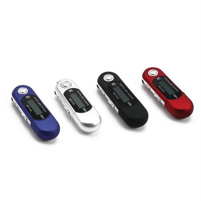 USB Digitaler MP3 Musikplayer mit LCD-Bildschirm 32GB TF-Karte & FM-Radio Music