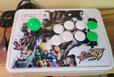 Street Fighter IV Arcade Fight Stick Collector s Edition Capcom Xbox 360 tested