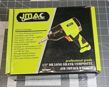 Jmac 12 Drive Long Shank Composite Air Professional Grade Impact Wrench Tool