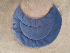dünnes Kissen, mondförmig, Pet Fun, blaugrau
