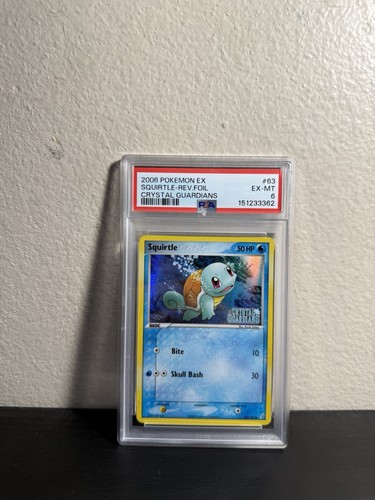 Squirtle graded PSA 6 for sale on eBay