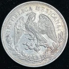 1909 Mo GV Mexico One Peso Silver Coin Great Condition