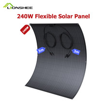 240W Flexible Solar Panel Mono Solarpanel 1150x1090x2mm---Balcony Motorhome Van