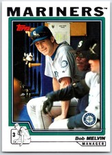 2004 Topps #292 Bob Melvin Seattle Mariners