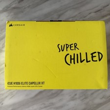 Corsair iCUE H100i ELITE CAPELLIX Liquid CPU Cooler - White Excellent Condition