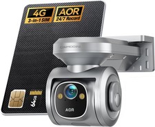 4G LTE Cellular Security Camera Solar-Powered Wireless Outdoor, 24/7 Recordin...