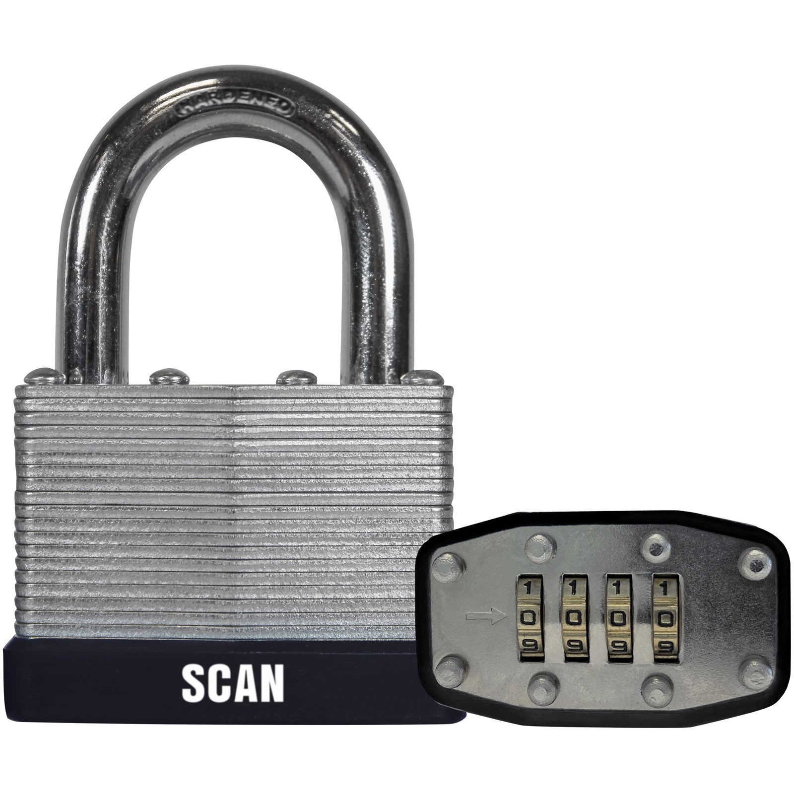 Scan Scapllam50c Laminated Steel Combination Padlock 50 Scapllam50c | - Image 4