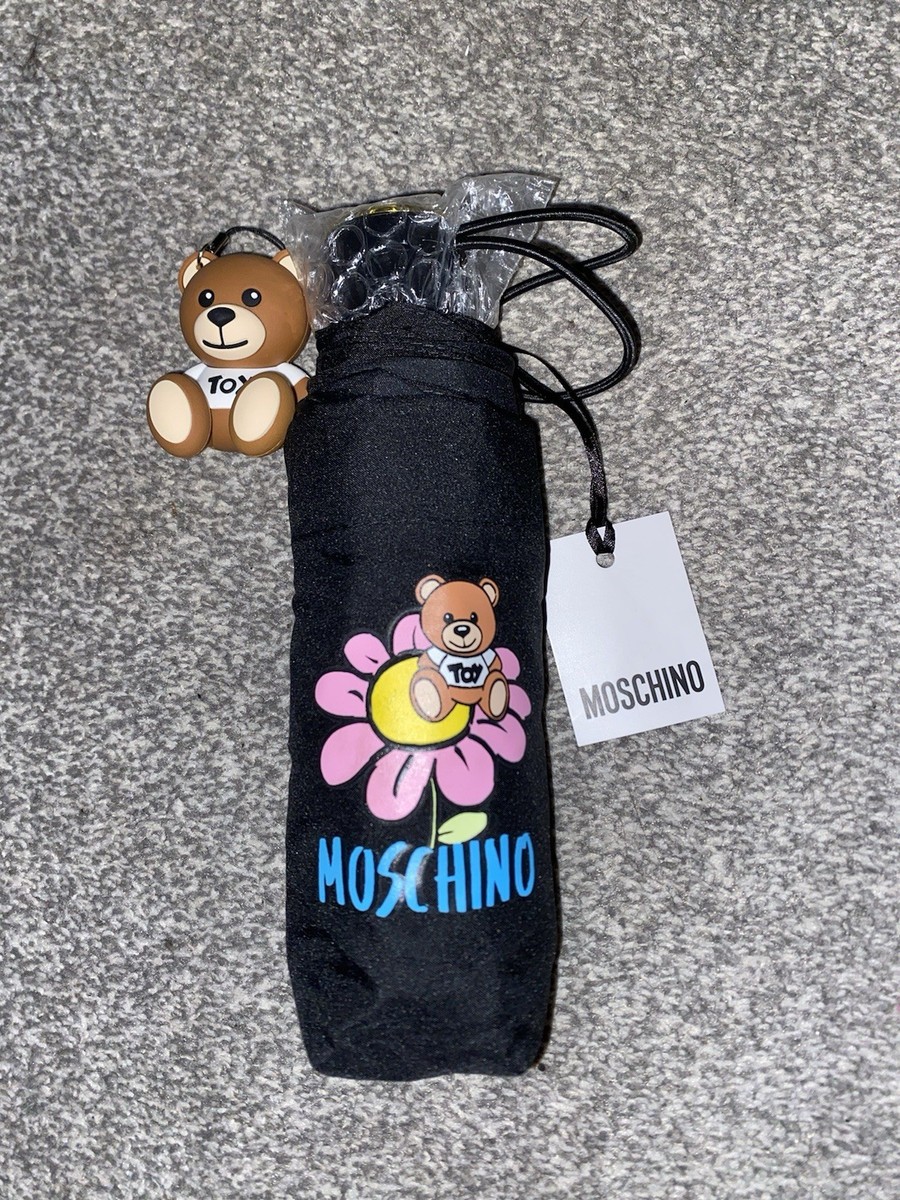 Moschino Compact Teddy Bear Umbrella UK