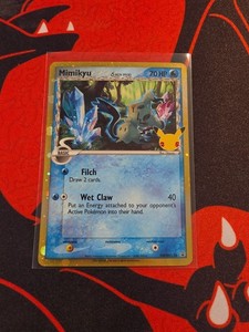 Mimikyu 25th Anniversary | eBay