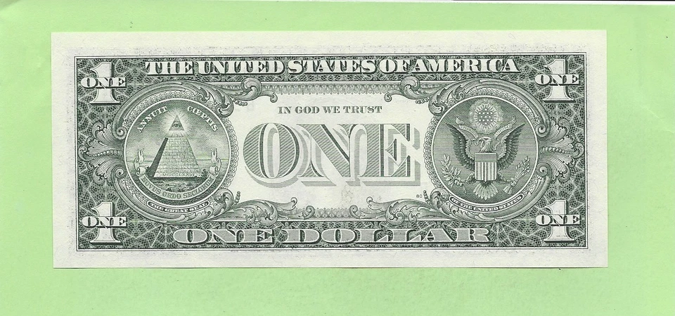 2001 ..UNCIRC $1  B 5392 0271 B  .... 2001  $1  B-B     NICE NOTE      FRN - Image 2 of 2