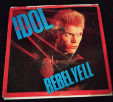 BILLY IDOL REBEL YELL CRANK CALL 7” VINYL SINGLE 1983 CHRYSALIS RECORDS PUNKROCK