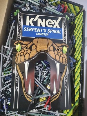 K'NEX Roller Coaster Lot Screamin Serpent Rippin Rocket Serpent's