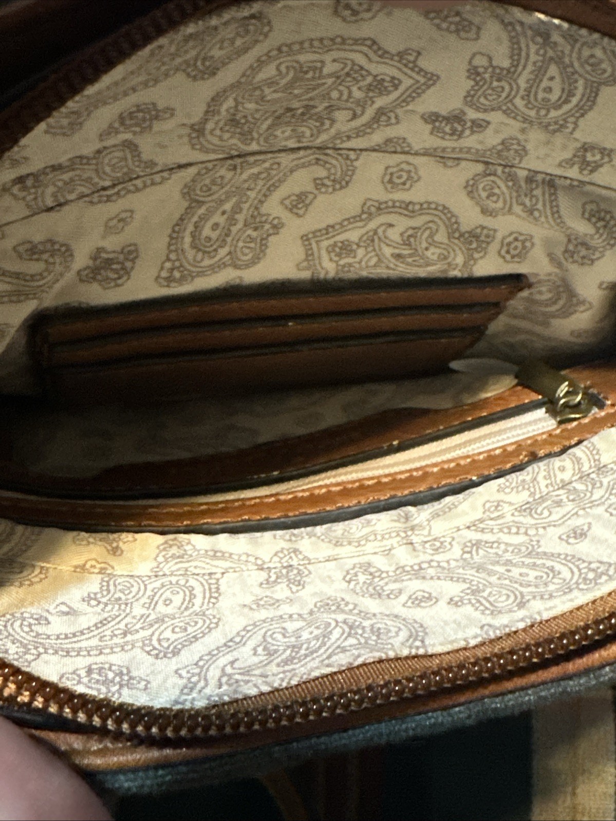 Simply Noelle Olive Green Cross body Purse Bag Used In Great Shape