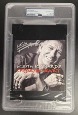 Keith Richards Signed Autograph PSA/DNA Slabbed Cross Eyed Heart CD Cover COA A