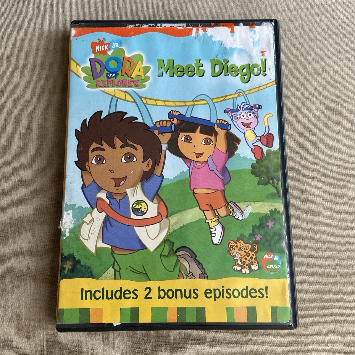 Dora the Explorer: Meet Diego! (DVD 2003 4 Eps) Nick Jr Show