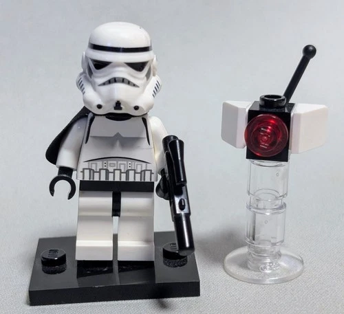 Lego SW0271 & 0270 Sandtrooper Black Pauldron Sentry Droid Minifigure Star Wars