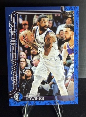 2025-26 Topps TEAM COLOR BORDER VARIATION #168 KYRIE IRVING Dallas Mavericks SSP