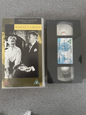 Hobson's Choice (Charles Laughton & John Mills) VHS Video Cassette SEALED