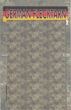 CXDMIL35033 1:35 CrossDelta German Flecktarn Post 2005 Camouflage Decal