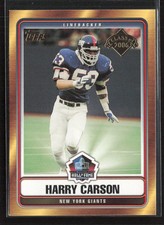 2006 Topps #HOF-HC Harry Carson Hall of Fame Class of 2006