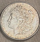 1883 P Morgan Bright & brilliant, AU close to Gem, free shipping, Sigma tested+