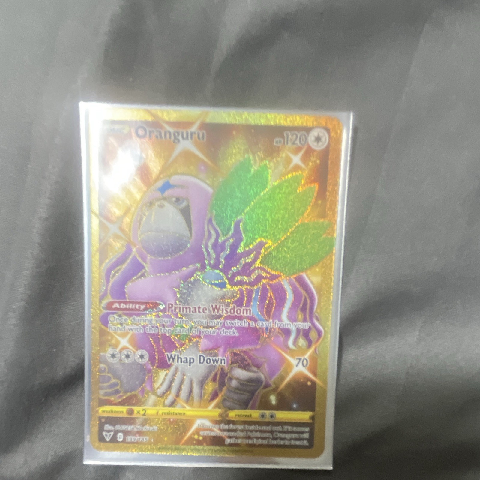 Pokemon TCG Oranguru (Secret) 199/185 Swsh04: Vivid Voltage Holo Eng 120HP