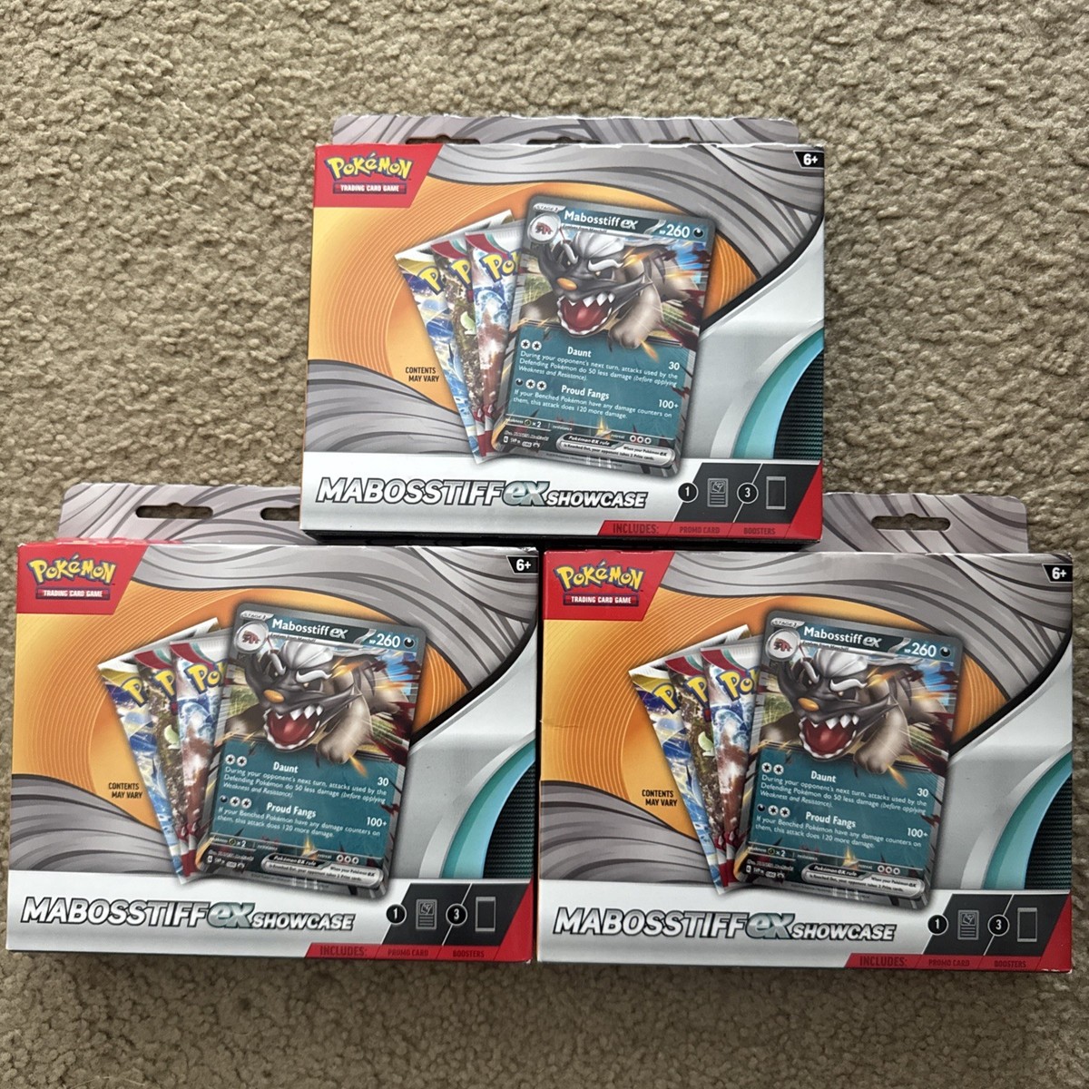 mabosstiff ex box booster packs Amazon.com: Pokemon TCG: MABOSSTIFF EX Box