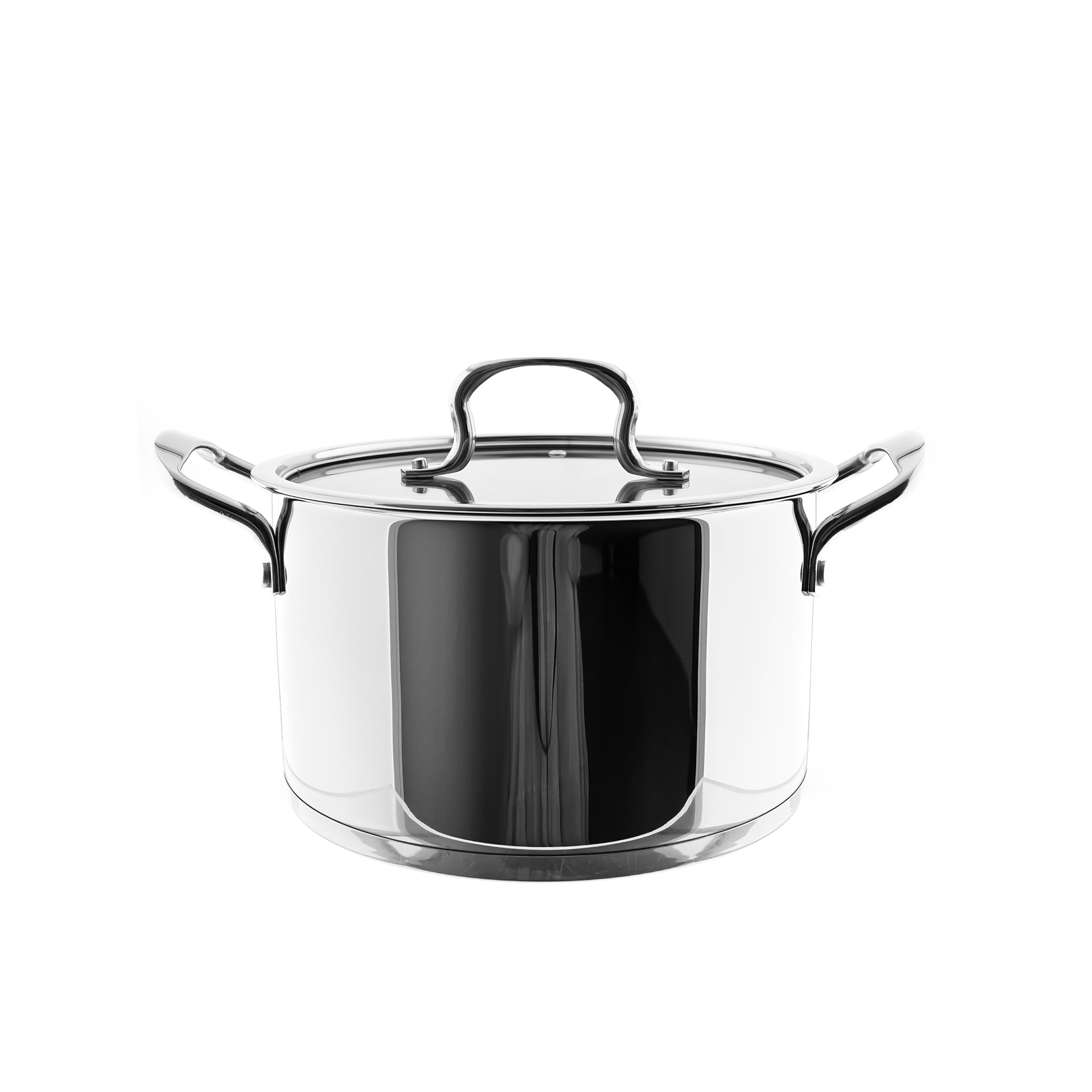 Хохвертигес Кохтопф из Массачусетского технологического института Glasdeckel в Зильбер-аус-Эдельшталь из Массачусетского технологического института Metallgriff