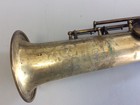 Vintage Conn New Wonder Gold-Plated Bb Soprano Saxophone (1923) — photo 2