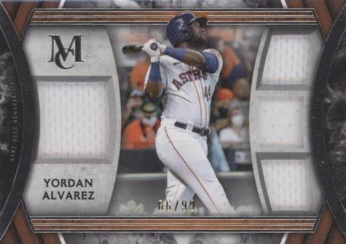 2022 Topps Museum Collection - Yordan Alvarez #SPPPQR-YA - 1 of 1