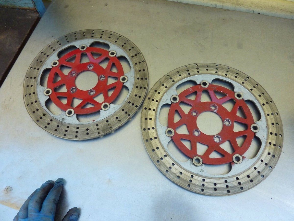 Front brake rotors ZX-7R Kawasaki ZX7R zx7 96-03 #S34 | eBay