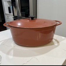Vintage Le Creuset Cousances Cast Iron Dutch Oven 24