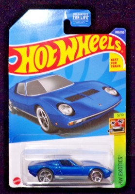 2022 Hot Wheels Exotics Series '71 LAMBORGHINI MIURA SV #5/10 - 202/250