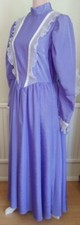 Victorian/Edwardian Style Lilac Dress LARP Cosplay Fancy Dress